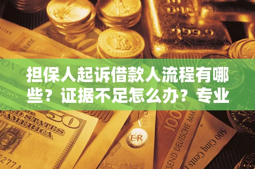 济南担保人起诉借款人流程有哪些？证据不足怎么办？专业律师解答