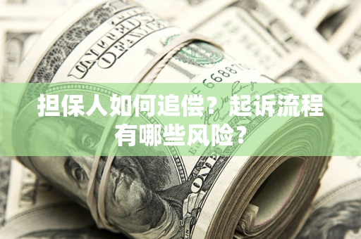 济南担保人如何追偿？起诉流程有哪些风险？