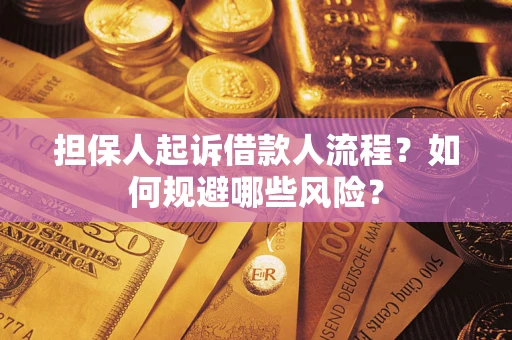 济南担保人起诉借款人流程？如何规避哪些风险？