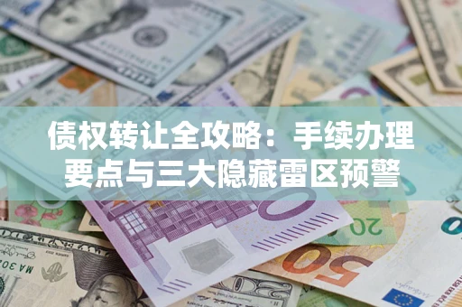 济南债权转让全攻略：手续办理要点与三大隐藏雷区预警